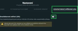 Dvojfaktorové overenie na XTB