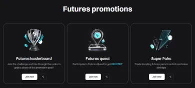Futures promotions