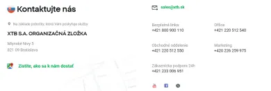 Klientská podpora XTB