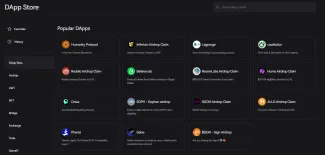 Ponuka decentralizovaných aplikácií