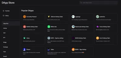 Ponuka decentralizovaných aplikácií