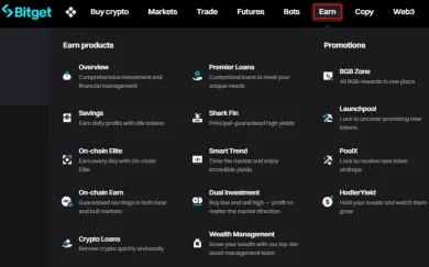 Ponuka produktov Earn