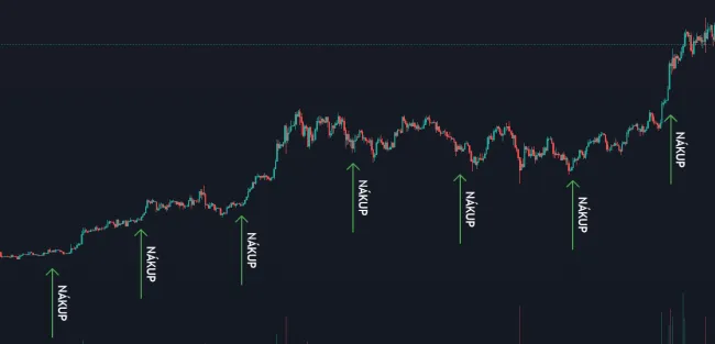 Pravidelné nakupovanie pomocou DCA