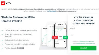 Sledujte akciové portfólio Tomáša Vranku