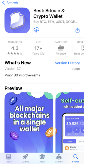 Stiahnite si Best Wallet peňaženku