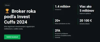 XTB je top broker roka 2024