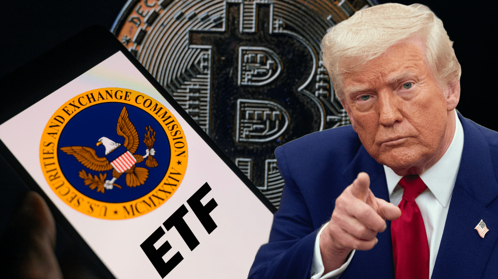 Donald Trump žiada o vlastné bitcoinové ETF