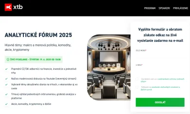 Nezmeškajte záznam z analytického fóra