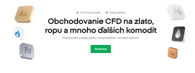 Obchodujte komodity na XTB