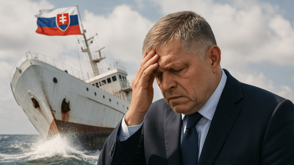 Slovensko sa potápa