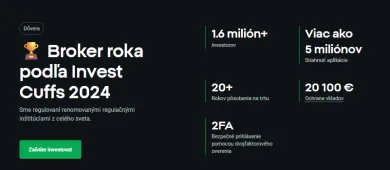 XTB je broker roka 2024