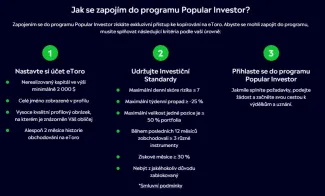 Ako sa pripojiť k programu Popular Investor