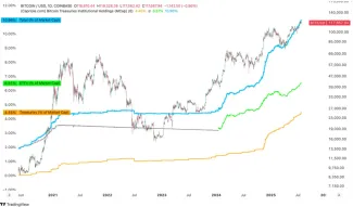 Bitcoin a inštitucionálny podiel