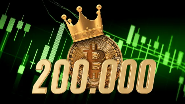 Bitcoin môže stúpnuť na 200 000 dolárov