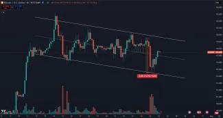 Bitcoin nedávno padol o 5 000 dolárov