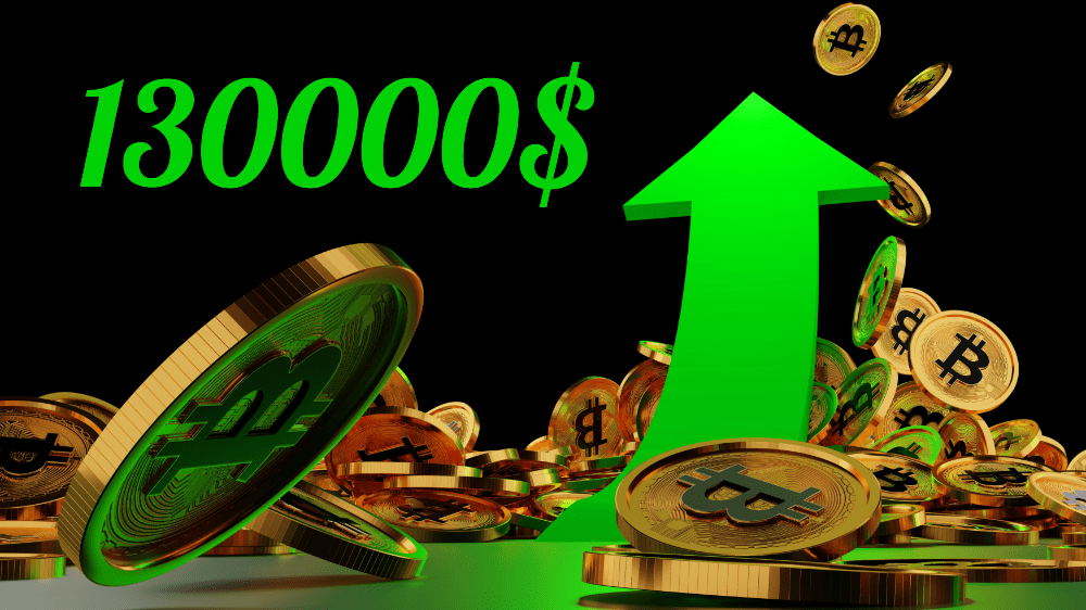 Bitcoin údajne ide na 130 000 dolárov