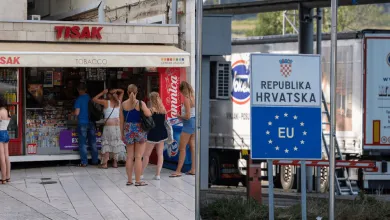 Cigarety a alkohol z dovolenky