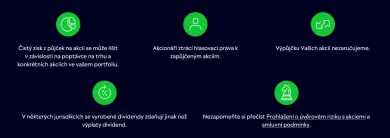 Dôležité body k programu