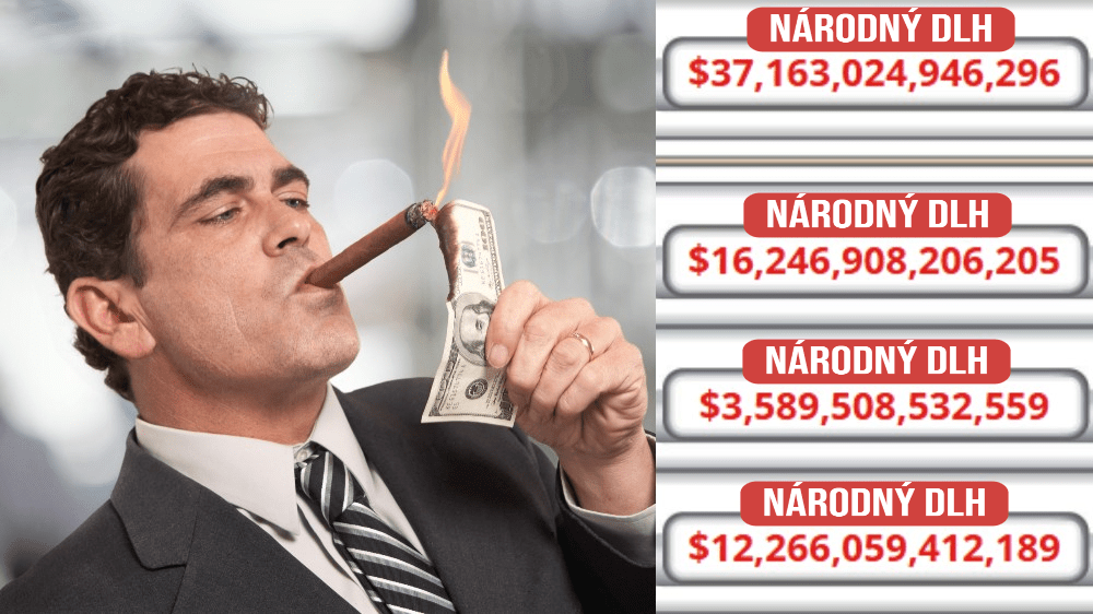 Ekonomika a top 5 najzadlženejších krajín sveta