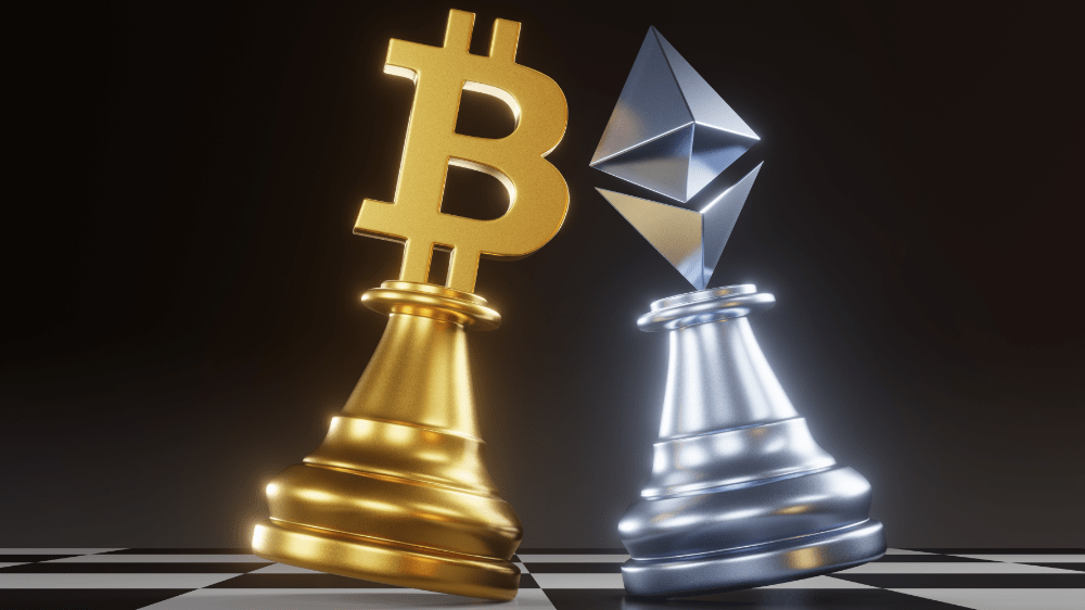 Ethereum dobieha Bitcoin