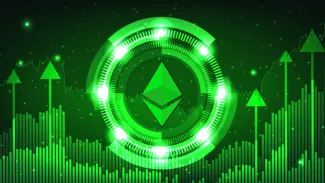 Ethereum začalo výrazne stúpať