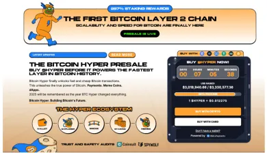 Hyper ekosystém vytvára druhú vrstvu Bitcoinu