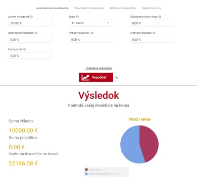 Jednorazové investovanie