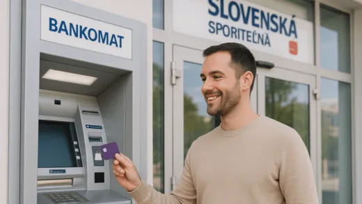 Slovenská sporiteľňa modernizuje bankomaty