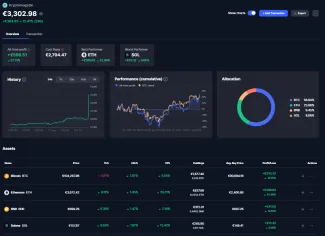 Aktualizovaný stav portfólia kryptomien