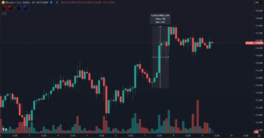 Bitcoin reagoval krátkodobým rastom
