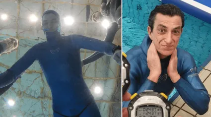 Budimir Šobat a zadržanie dychu pod vodou