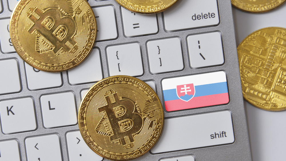 Dane z kryptomien na Slovensku v roku 2025
