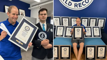 David Rush a jeho rekordy