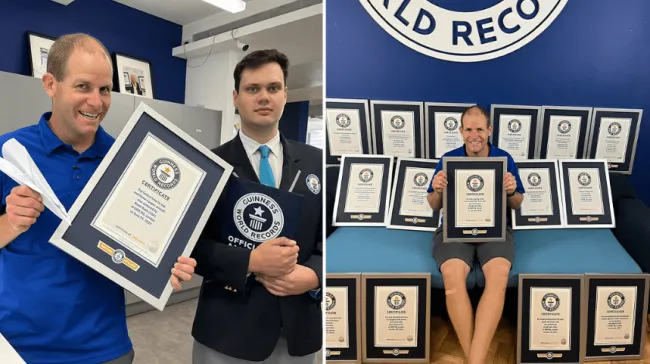 David Rush a jeho rekordy