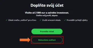 Dokončenie overenia