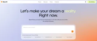 Domovská stránka Base44