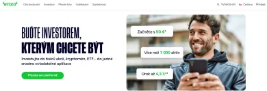 Domovská stránka eToro