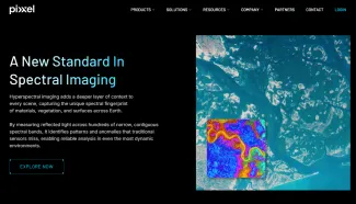 Domovská stránka Pixxel