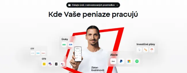 Domovská stránka XTB