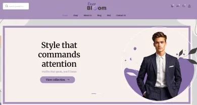 Everbloom domovská stránka