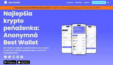 Kryptopeňaženka Best Wallet