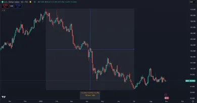 Pád dolára v roku 2025
