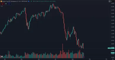 Pokles BTC dominancie