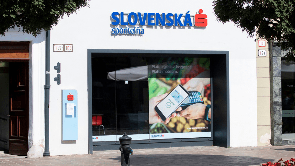 Slovenská sporiteľňa mení centrálu