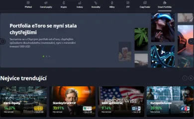 Smart portfóliá na eToro