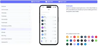 Staking kryptomien cez Best Wallet