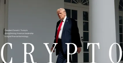 Trump upevňuje dominantné postavenie USA v oblasti kryptomien