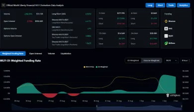 Analýza derivátov WLFI