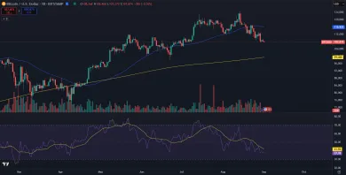 Bitcoin a technické indikátory