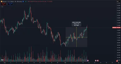 Bitcoin opäť rastie